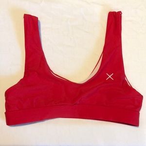 Red Boutine LA “Yogi” Swimsuit Top ♥️ Size L